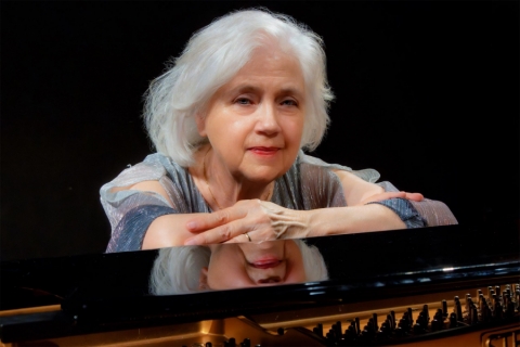 Lorna Griffitt at piano