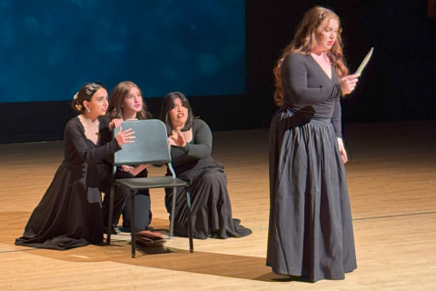 A scene from an opera