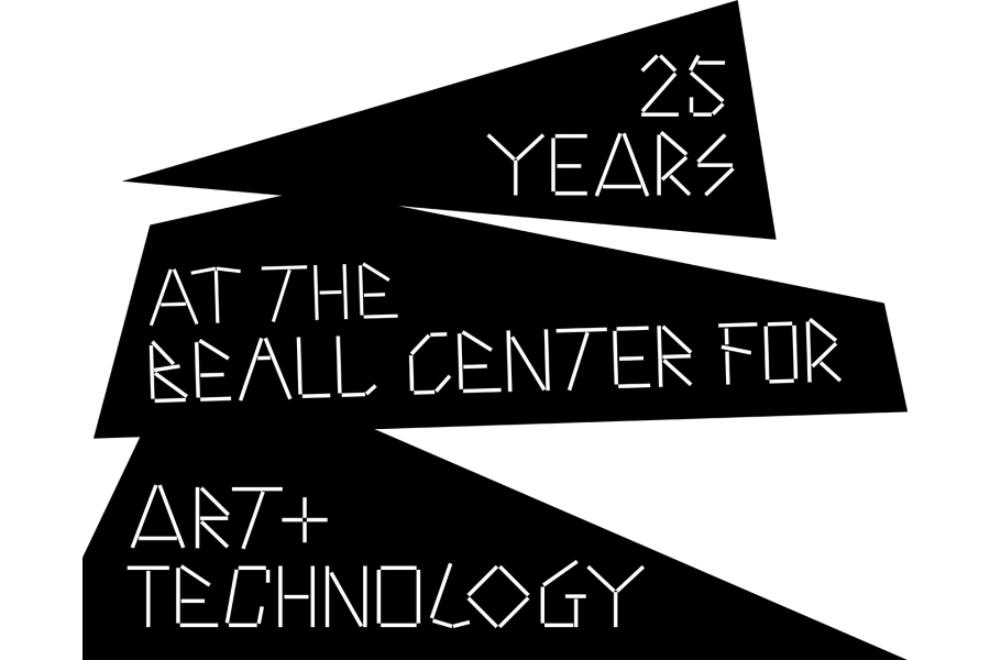 25 Years at the Beall Center for Art + Technology logo